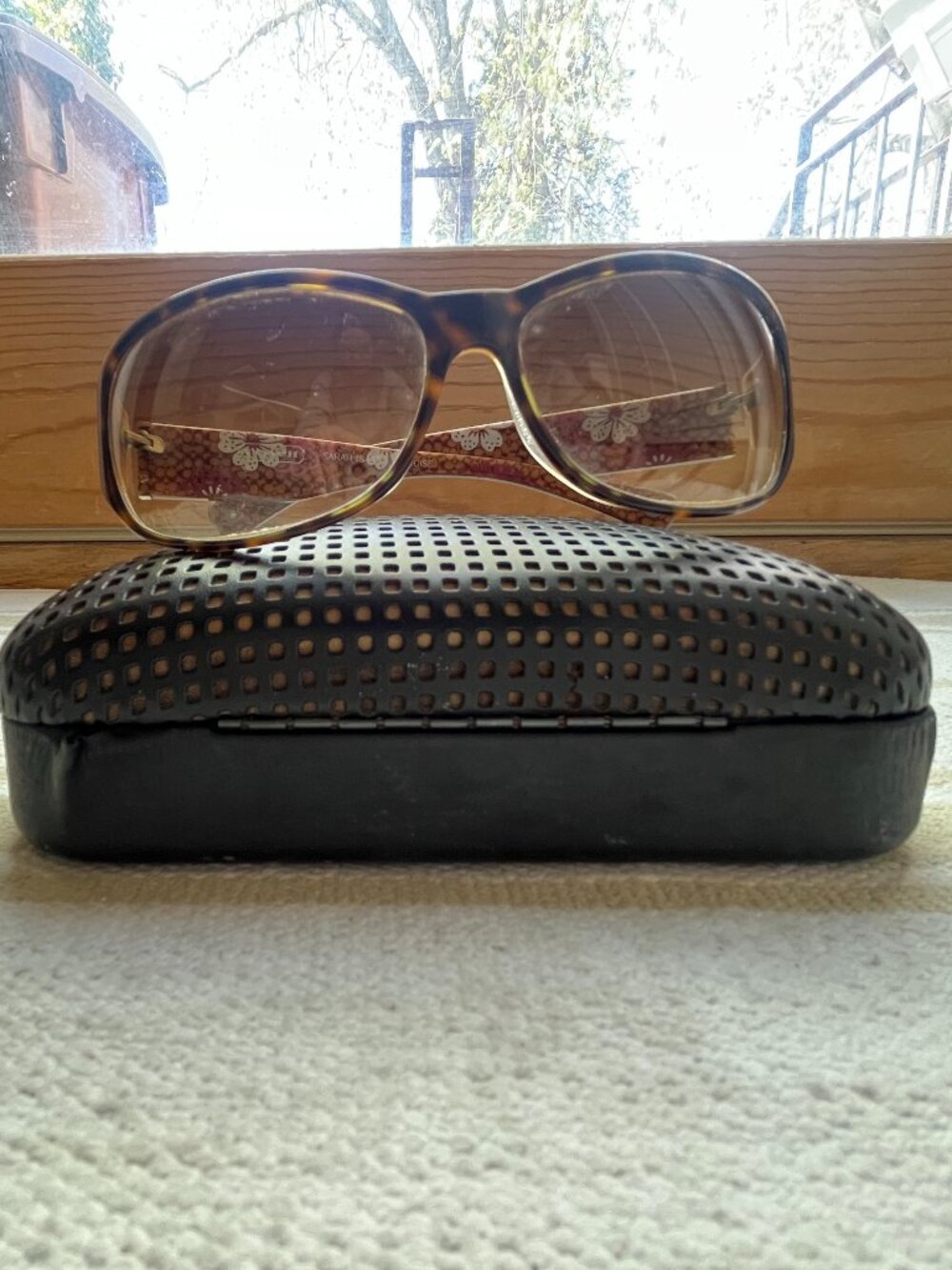 Coach Sarah sunglasses Tortoise shell frame
